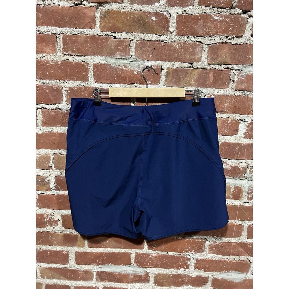 Lands End Womens Blue Outdoor Lined Hiking Athletic Shorts Size 16 - Picture 2 of 4